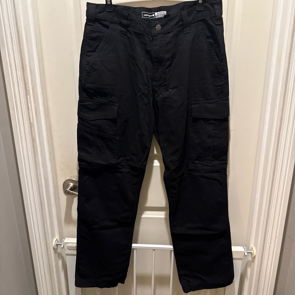 Carhartt Men's Black Cargo Pants